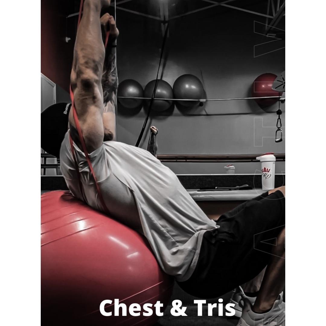 Day 2: Chest-Light Tris & Calves